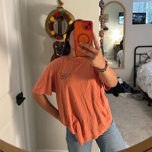Orange Graphic T-Shirt